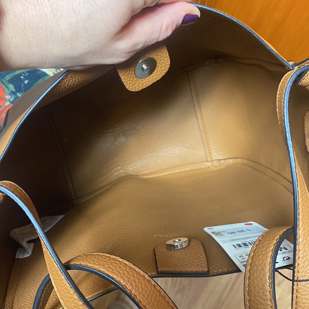 Zara brown bucket bag hermes style - Picture 6 of 6